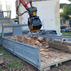 MB Crushers Sorting Grapple | Model MB-G450 S4 |  Width 27.6" | Machine Size 3-6 Tons | For Excavators