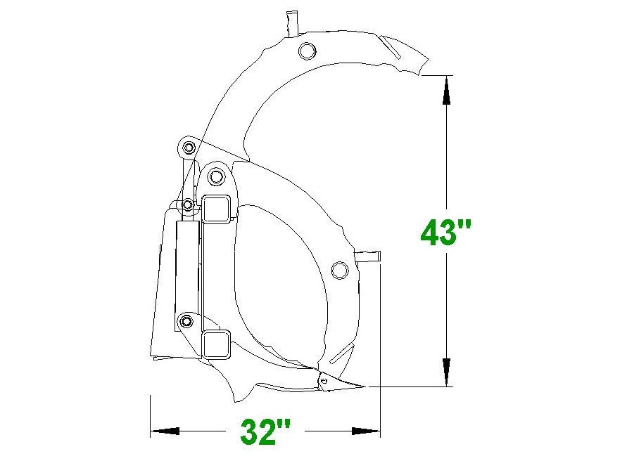 CID Rake Grapple Severe Duty For Skid Steer
