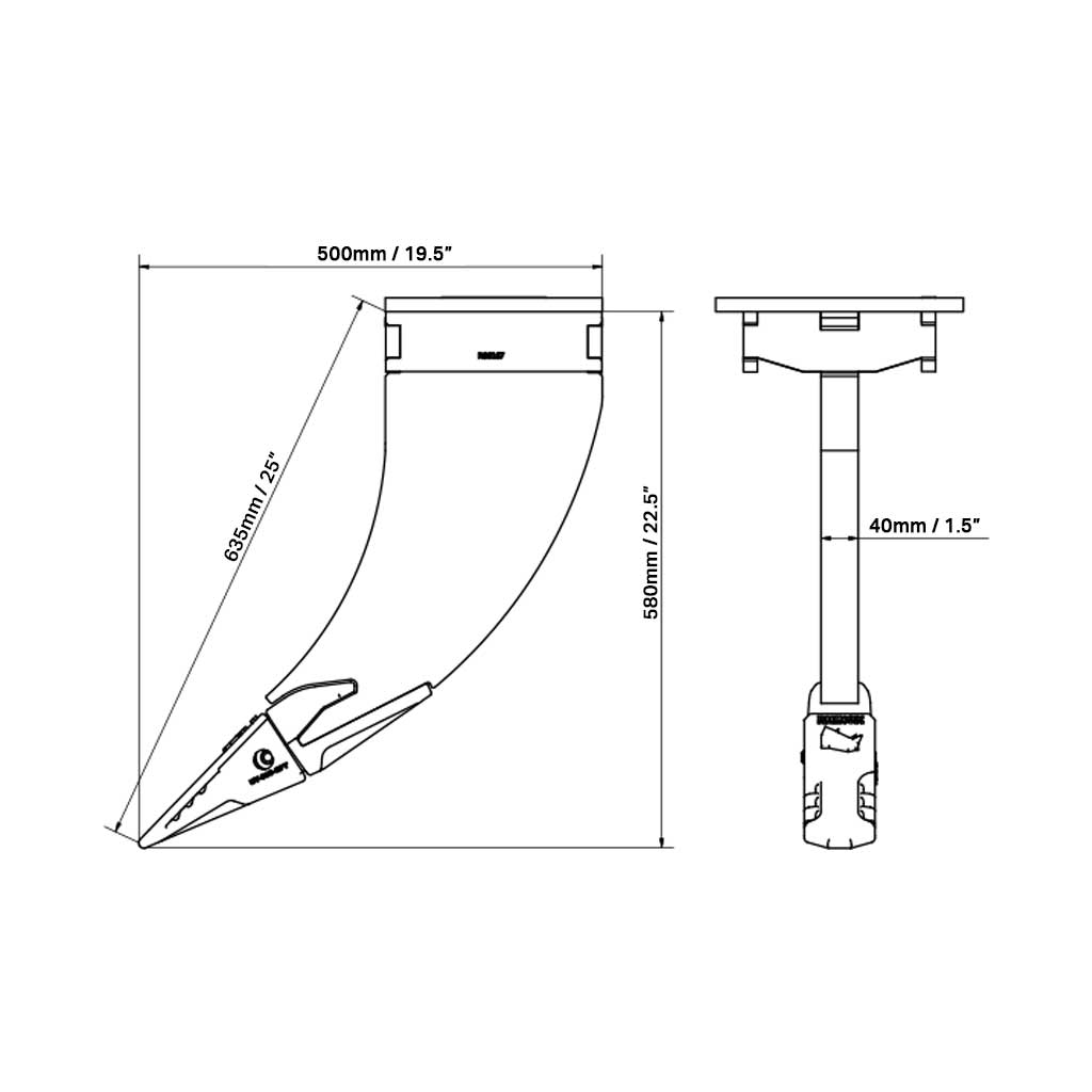 CAT 302.2 Ripper Tooth / Hook