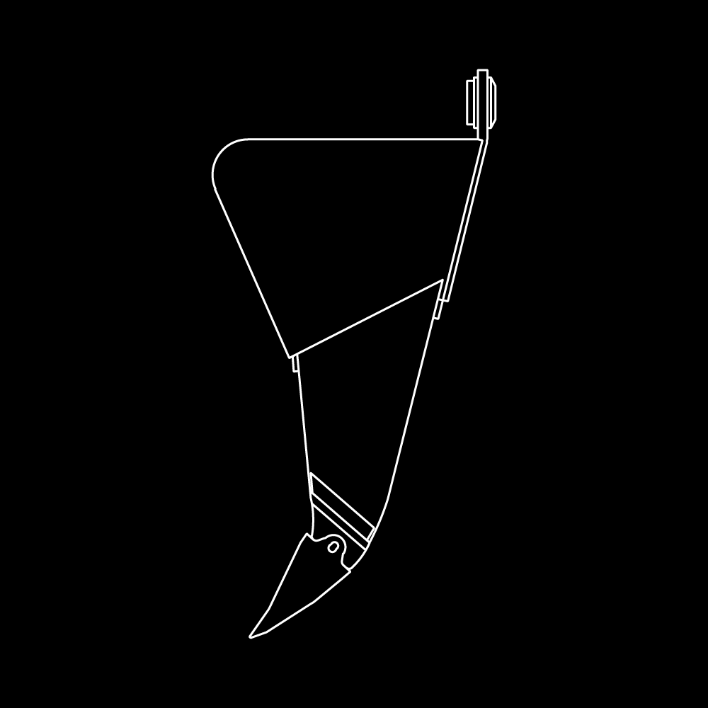 WAIN ROY | Ripper Tooth / Frost Rippers for Mini Excavators and TLB