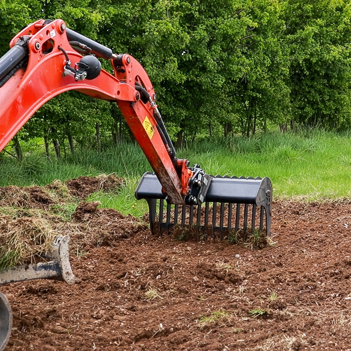 Kubota U10-3 Rake Riddle Bucket 36" / 900mm