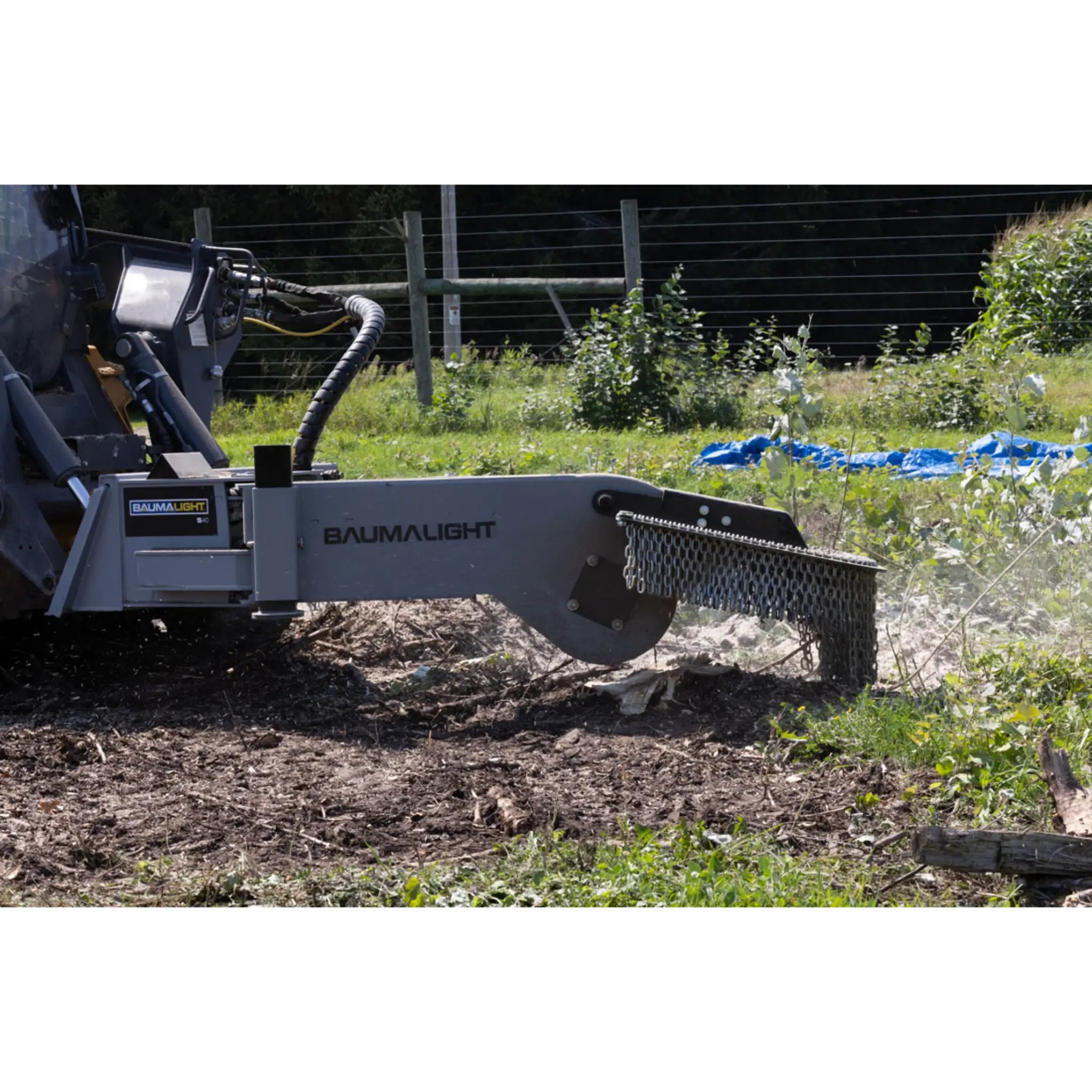 Baumalight | S40 Stump Grinder For High Flow Skid Steers