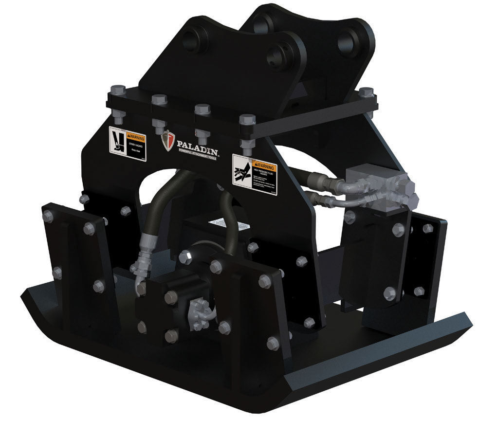 Paladin StrikeForce EX TCP Vibratory Plate Compactors for Skid Steer Excavator 12000-50000 lbs.