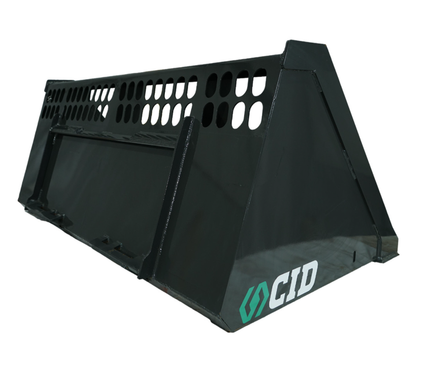 CID SnowNLitter Bucket High Capacity For Skid Steer