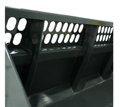 CID SnowNLitter Bucket High Capacity For Skid Steer
