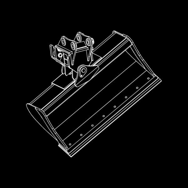 WAIN ROY | Tilt Buckets for Mini Excavators (4,500 - 12,500 lbs.)