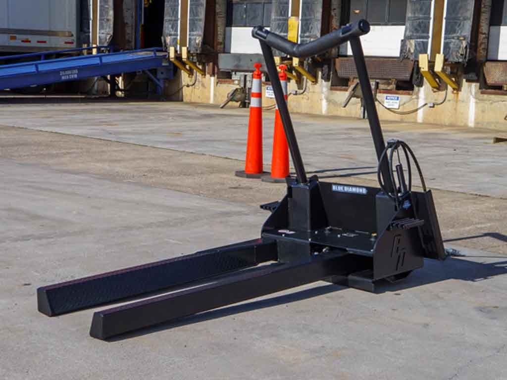 BLUE DIAMOND | Nursery Tree Fork for Skid Steer
