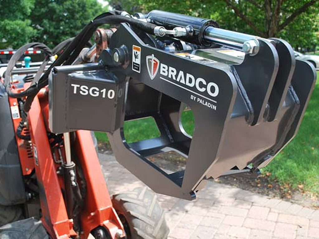 Bradco | TSG10 Tree and Shrub Grapple for Mini Loader Skid Steer