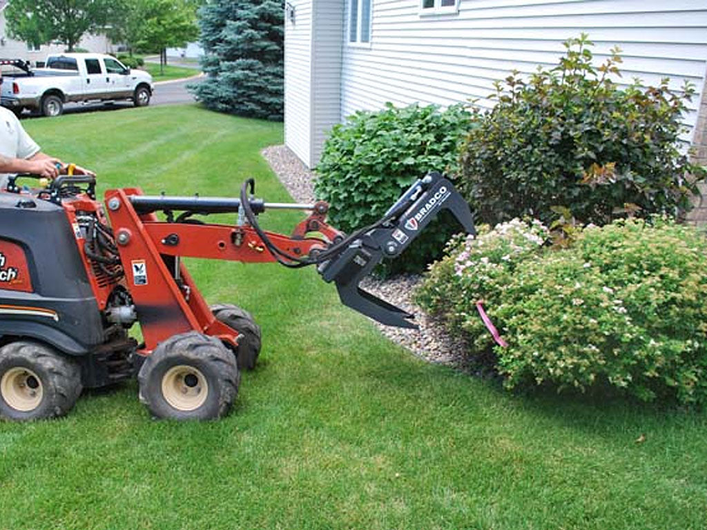 Bradco | TSG10 Tree and Shrub Grapple for Mini Loader Skid Steer