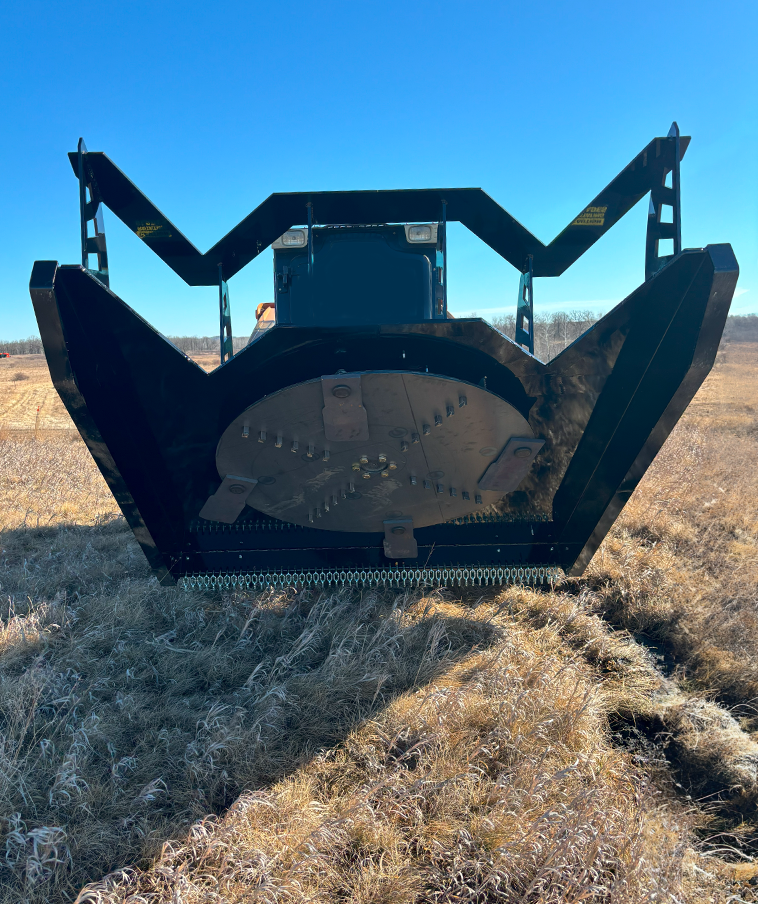 Top Dog Attachments Open Front Brush Mower