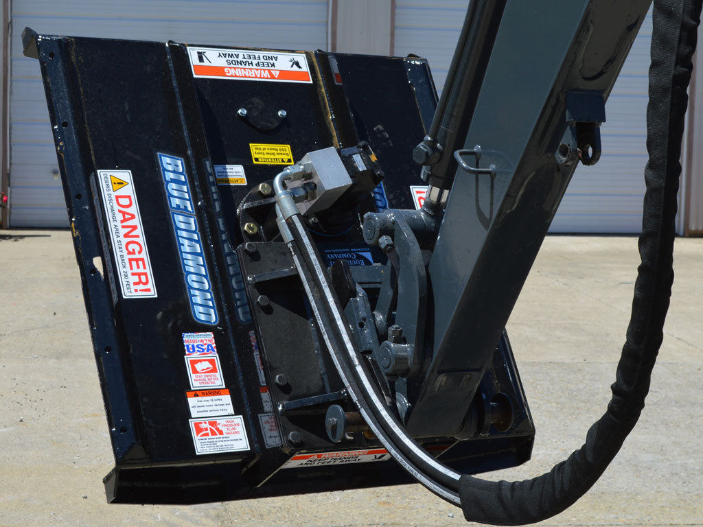 BLUE DIAMOND Heavy Duty Brush Cutter for Excavators
