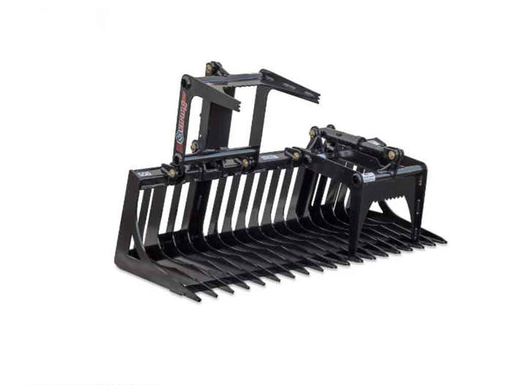 Virnig V30 Skeleton Rock Grapple for Compact Tractor