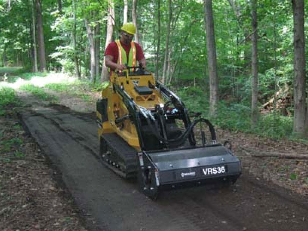 Bradco Vibratory Roller Mini for Skid Steer