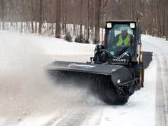 Paladin | Sweepster QCSS Manual Angle Broom 220 Series, Poly-Wire Brush for Skid Steer