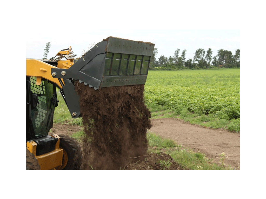 Virnig V60 Multi-Purpose 4-in-1 Bucket for skid steer