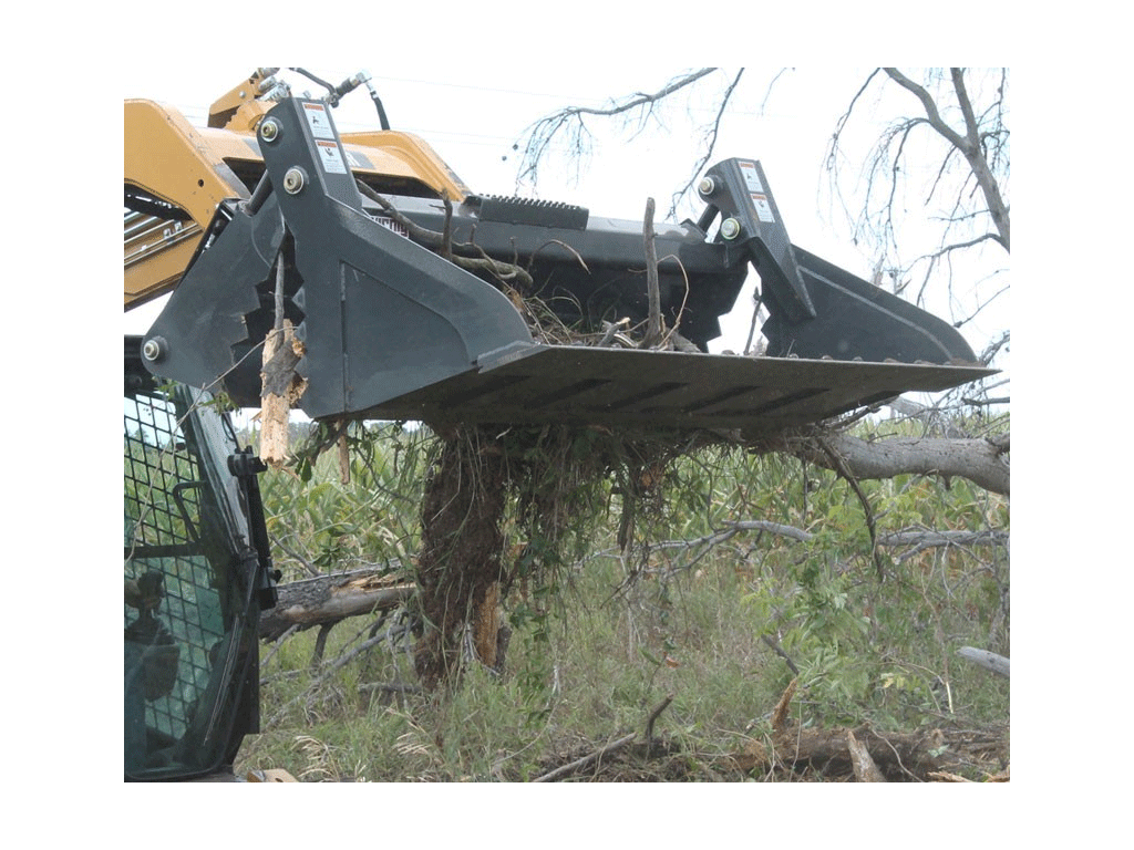 Virnig V60 Multi-Purpose 4-in-1 Bucket for skid steer