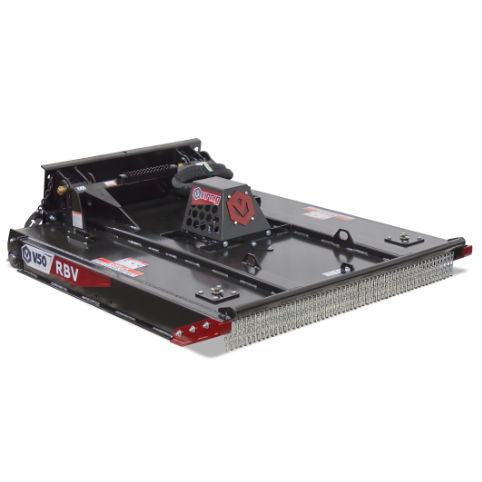 Virnig V50 Rotary Brush Cutter For Skid Steer | High Flow Floating Deck