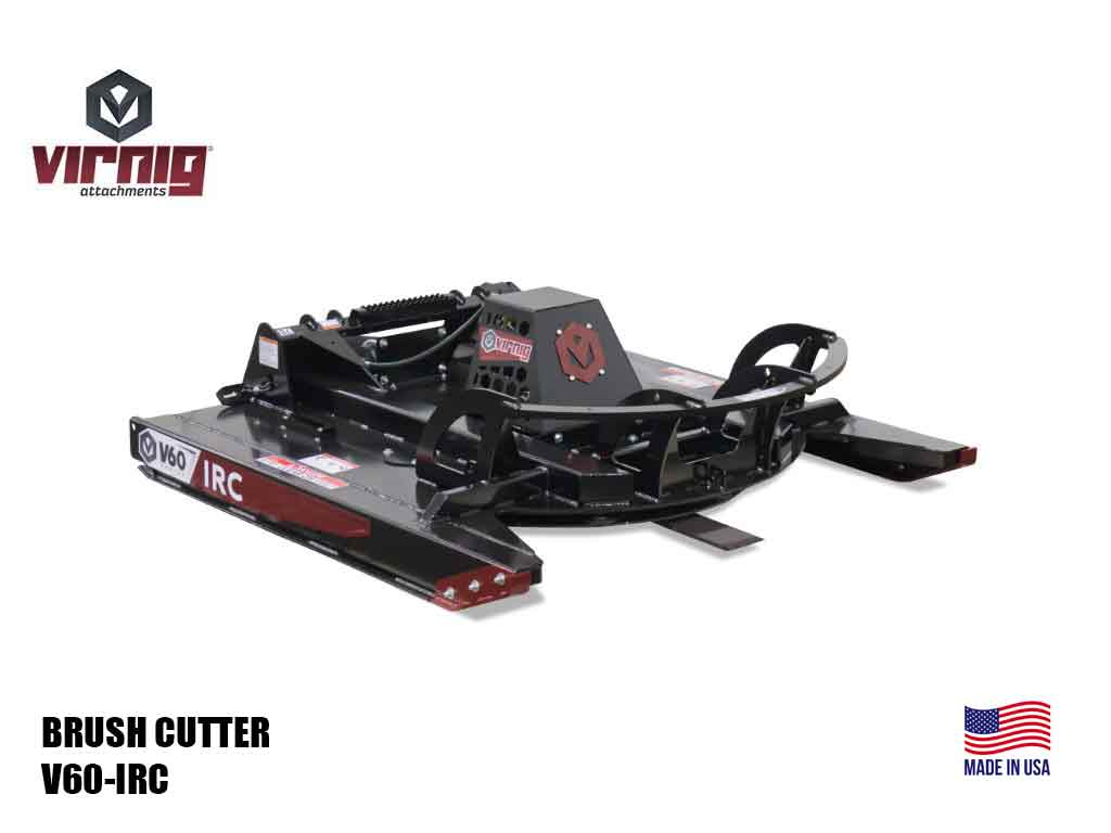Virnig V60-IRC Rotary Brush Cutter For Skid Steer
