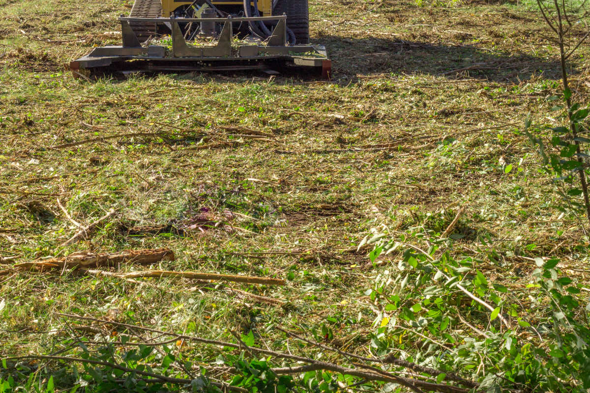 Virnig V60-IRC Rotary Brush Cutter For Skid Steer