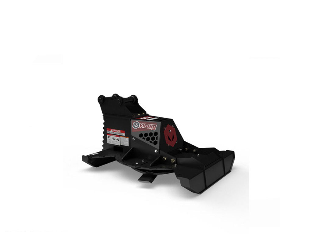 Virnig X30 42" Rotary Brush Cutter for Mini Excavator