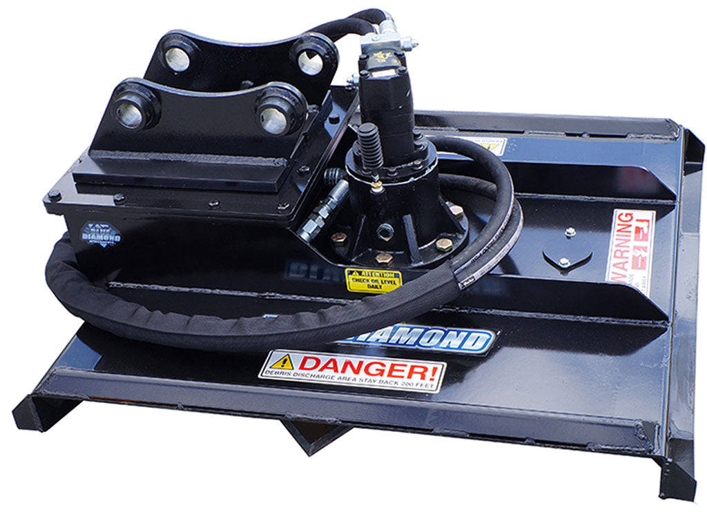 BLUE DIAMOND Heavy Duty Brush Cutter for Excavators