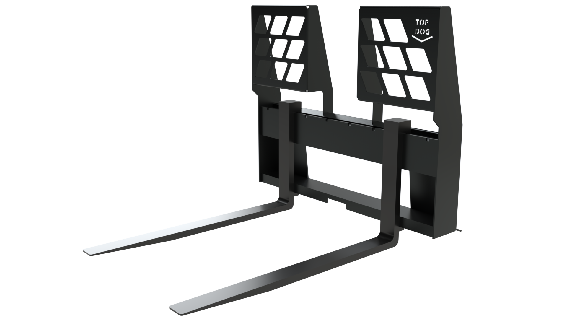 Top Dog Attachments | Walk Through Pallet Forks