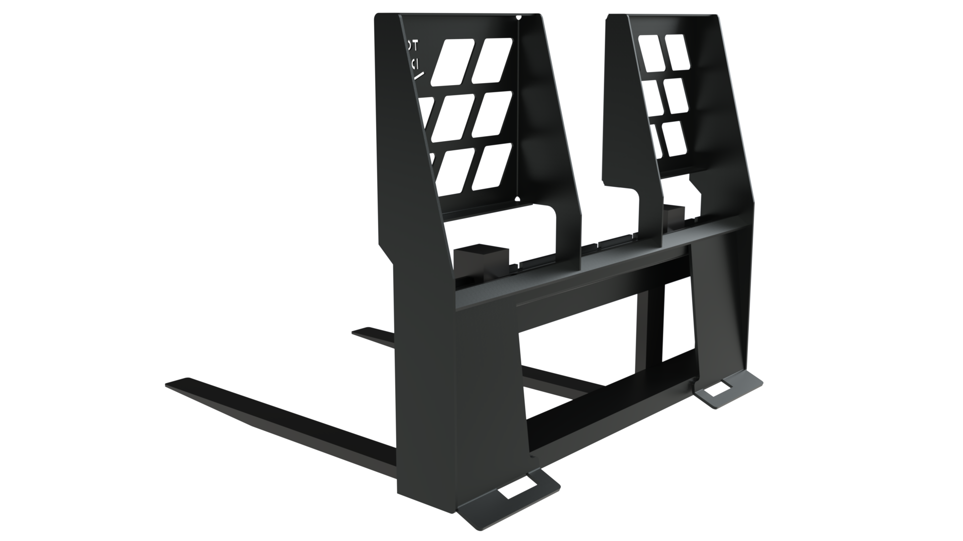 Top Dog Attachments | Walk Through Pallet Forks
