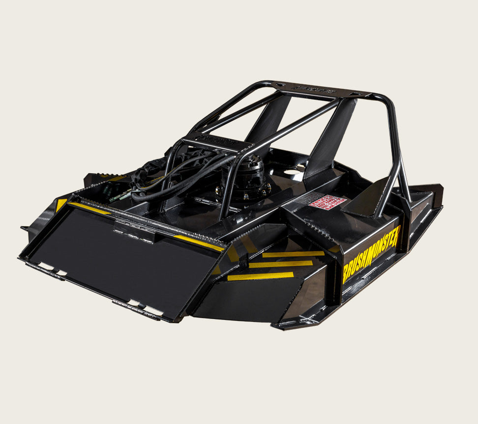 BrushMonster Mulcher Revolution Axe For Skid Steer