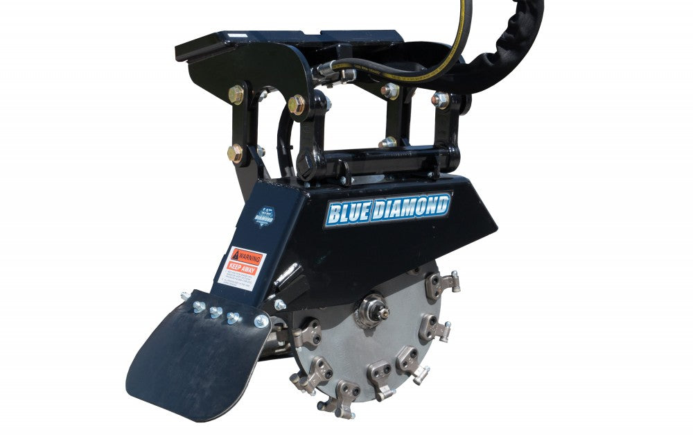 BLUE DIAMOND Stump Grinder For Mini Skid Steer