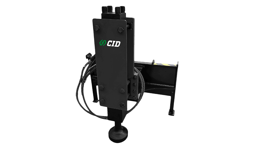 CID X-Treme Duty Post Driver for Skid Steer