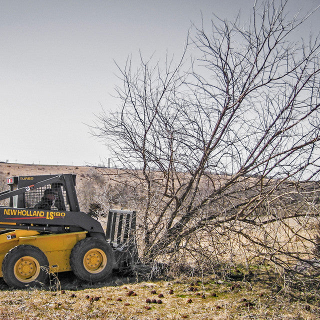 Maxx Ranch Axe Tree Shear Attachment for Skid Steers | 14′′ & 16′′ & 20′′