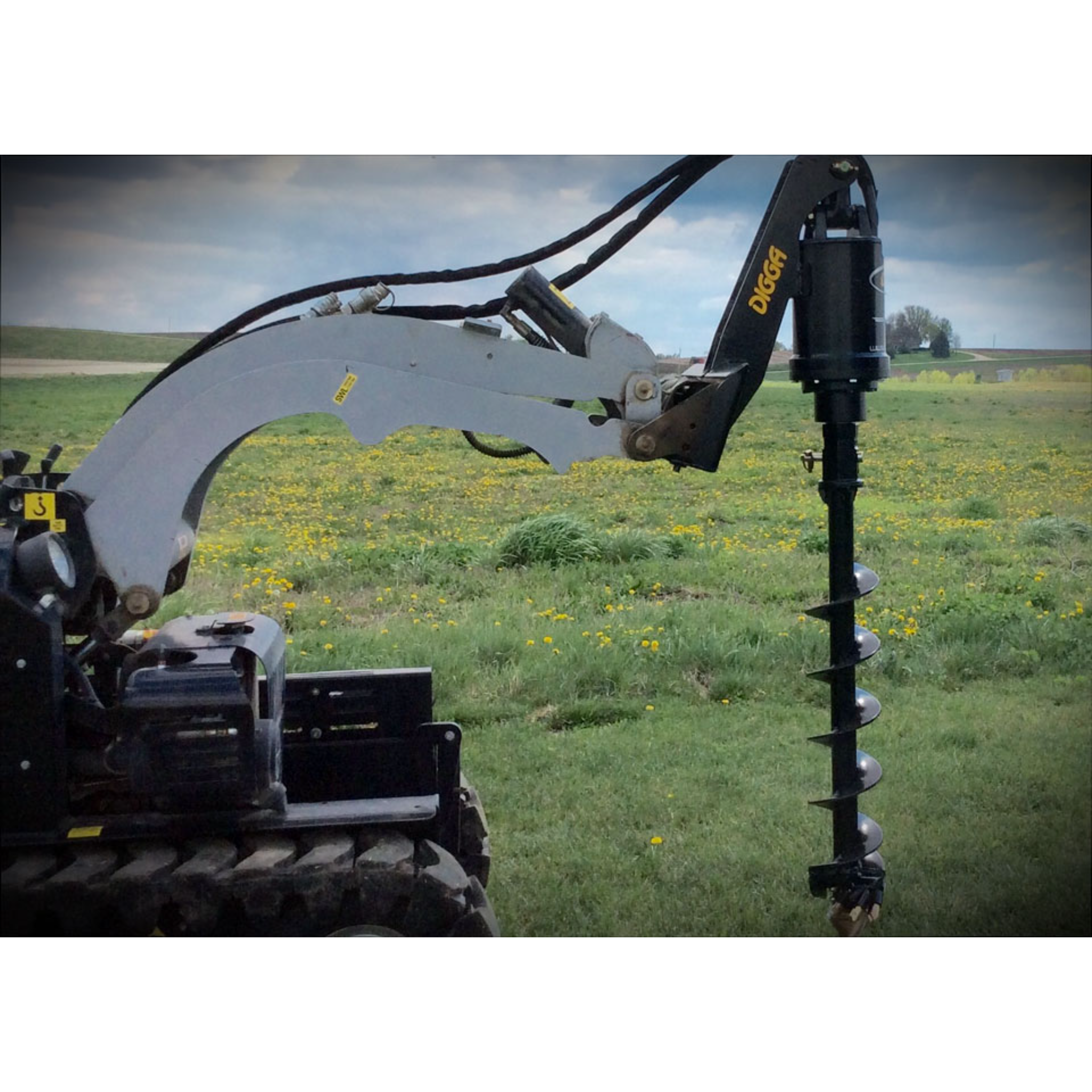 Digga | 1DSS Auger Package for Mini Skid Steers
