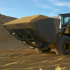 Maxx Rollout Bucket for Skid Steer with Bolt-On Cutting Edges