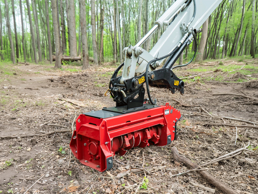 Mongo Mini Pro Hydraulic Mulcher for Mini Excavator