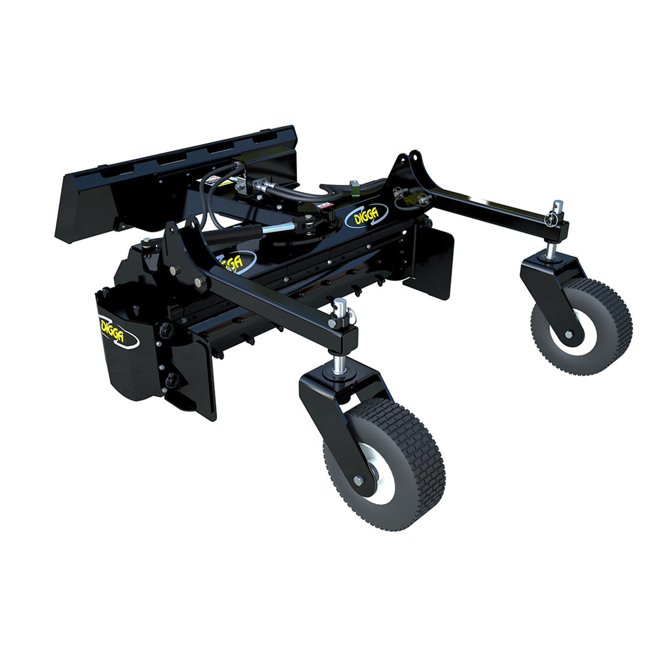 Digga Mini Skid Steer Loader Soil Conditioner Power Rake