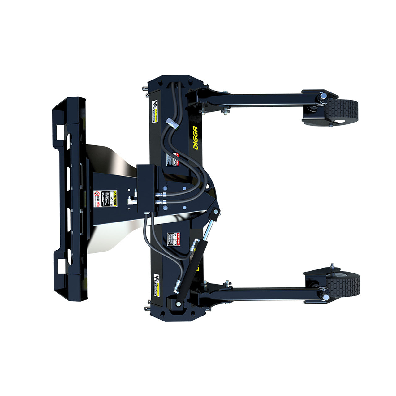 Digga Mini Skid Steer Loader Soil Conditioner Power Rake