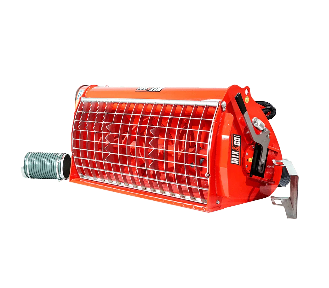 Eterra Hurricane BMX-450 Concrete Mixer for Skid Steer