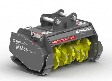 Paladin Bradco | Drum Mulcher for Excavator & Mini Excavator