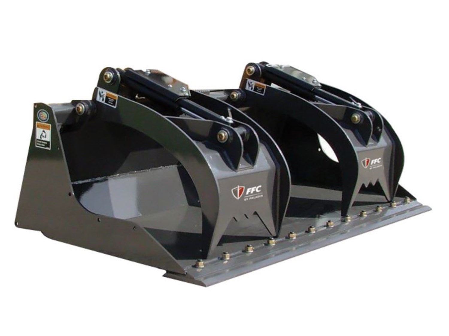 Paladin / FFC Scrap Grapple Buckets for Skid Steer