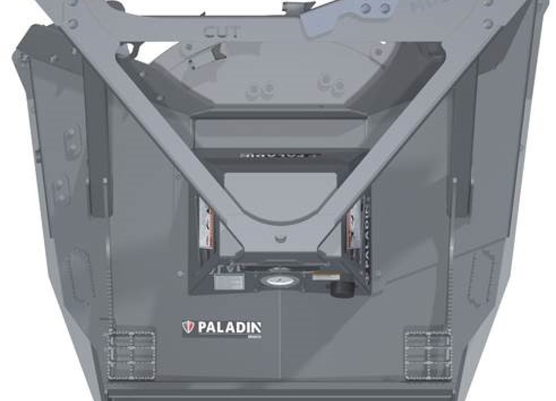 Paladin | FD60 High-Flow Forestry Disk Mulcher for Skid Steer