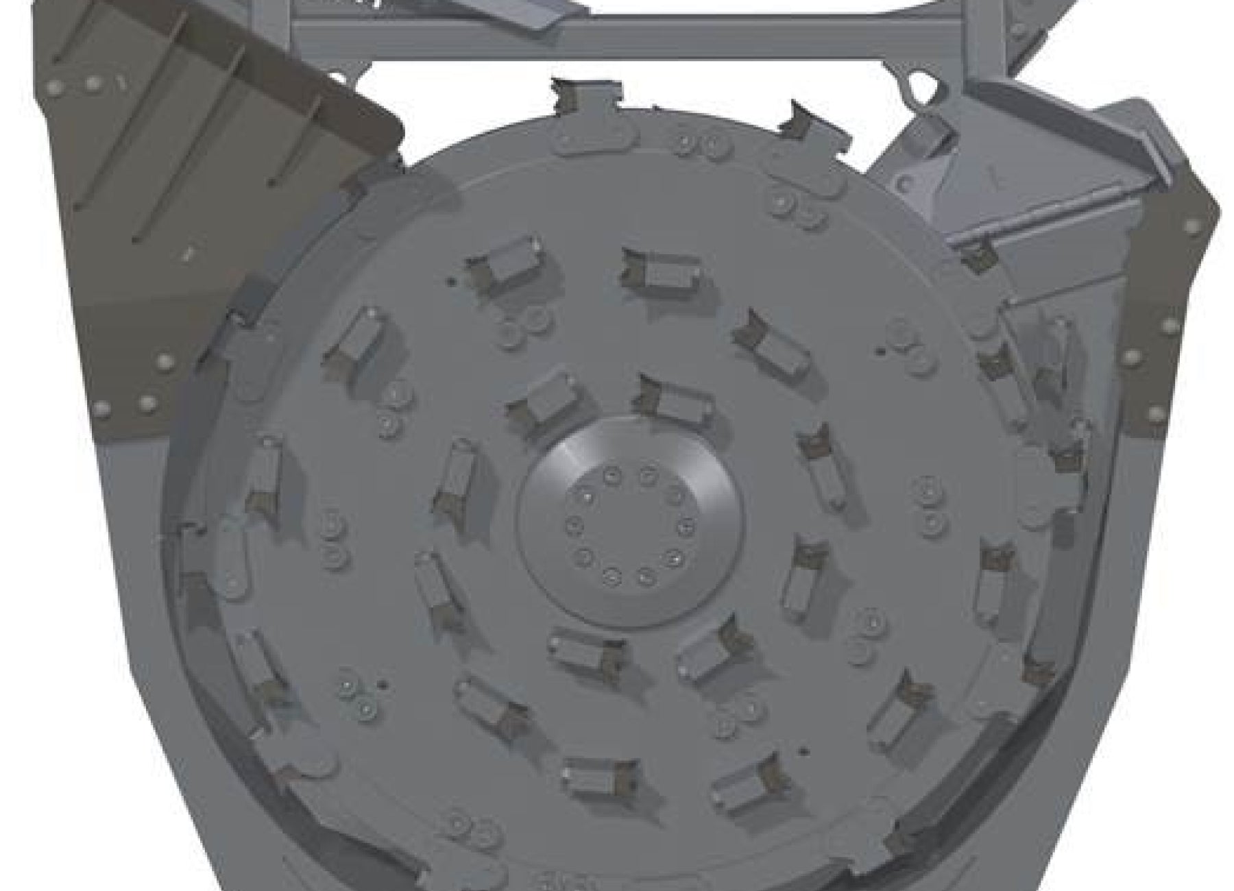 Paladin | FD60 High-Flow Forestry Disk Mulcher for Skid Steer