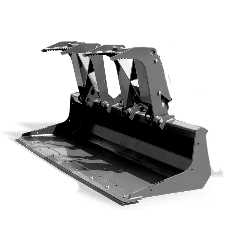 WAIN ROY Heavy Duty Low Profile Root Grapples for Skid Steers