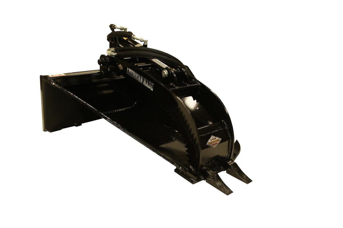 Top Dog Attachments | Skid Steer Stump Grapple