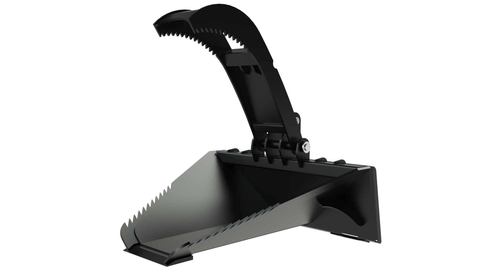 Top Dog Attachments | Skid Steer Stump Grapple