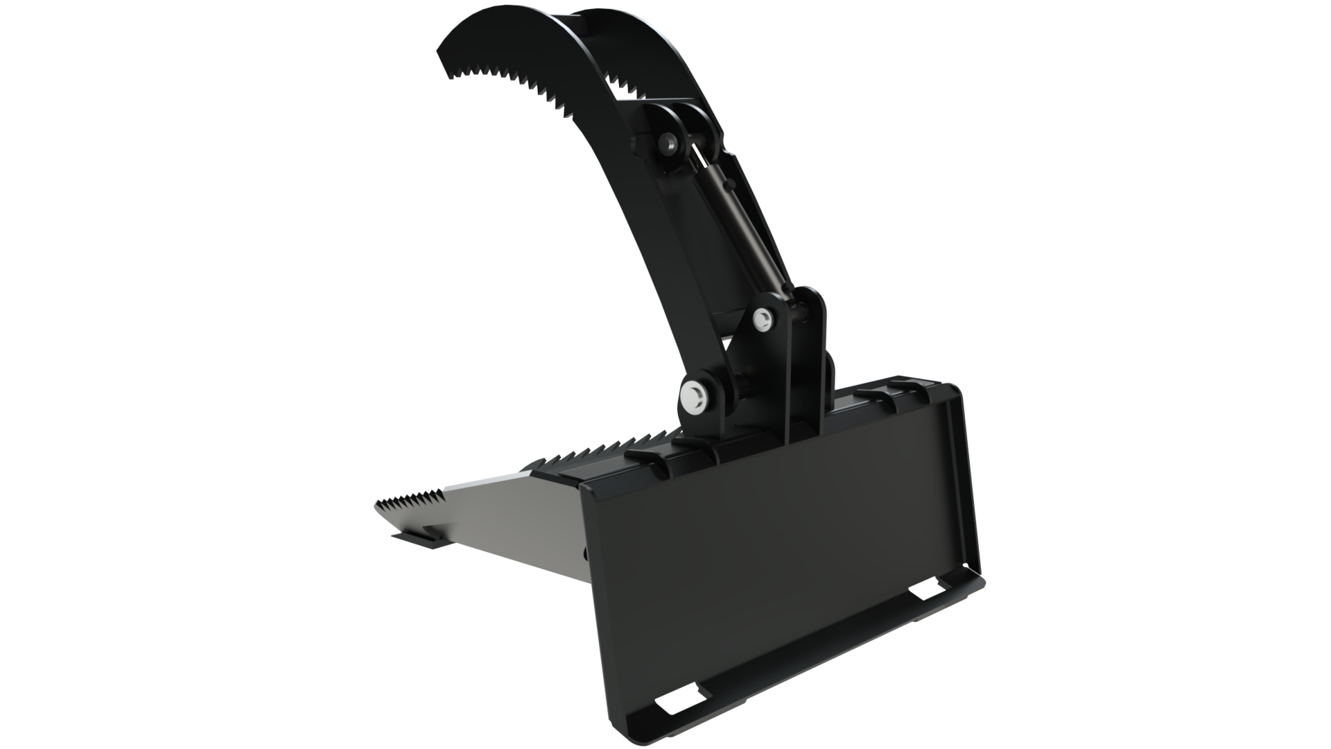Top Dog Attachments | Skid Steer Stump Grapple