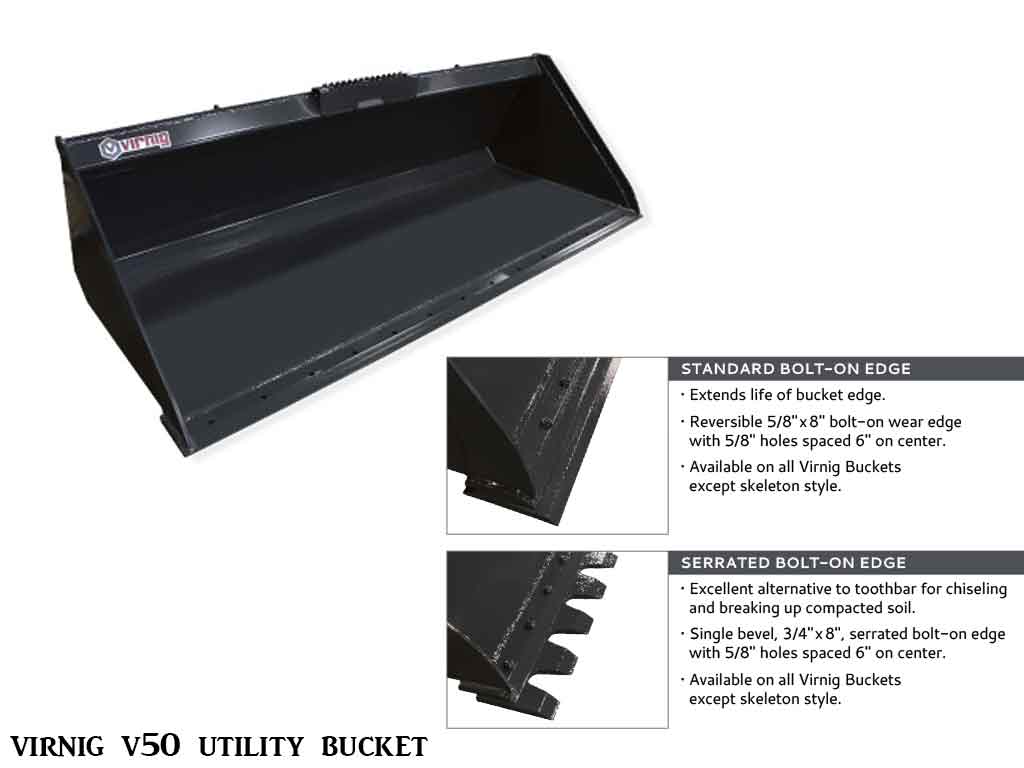 Virnig V50 Utility Bucket (SSL)(CTL)