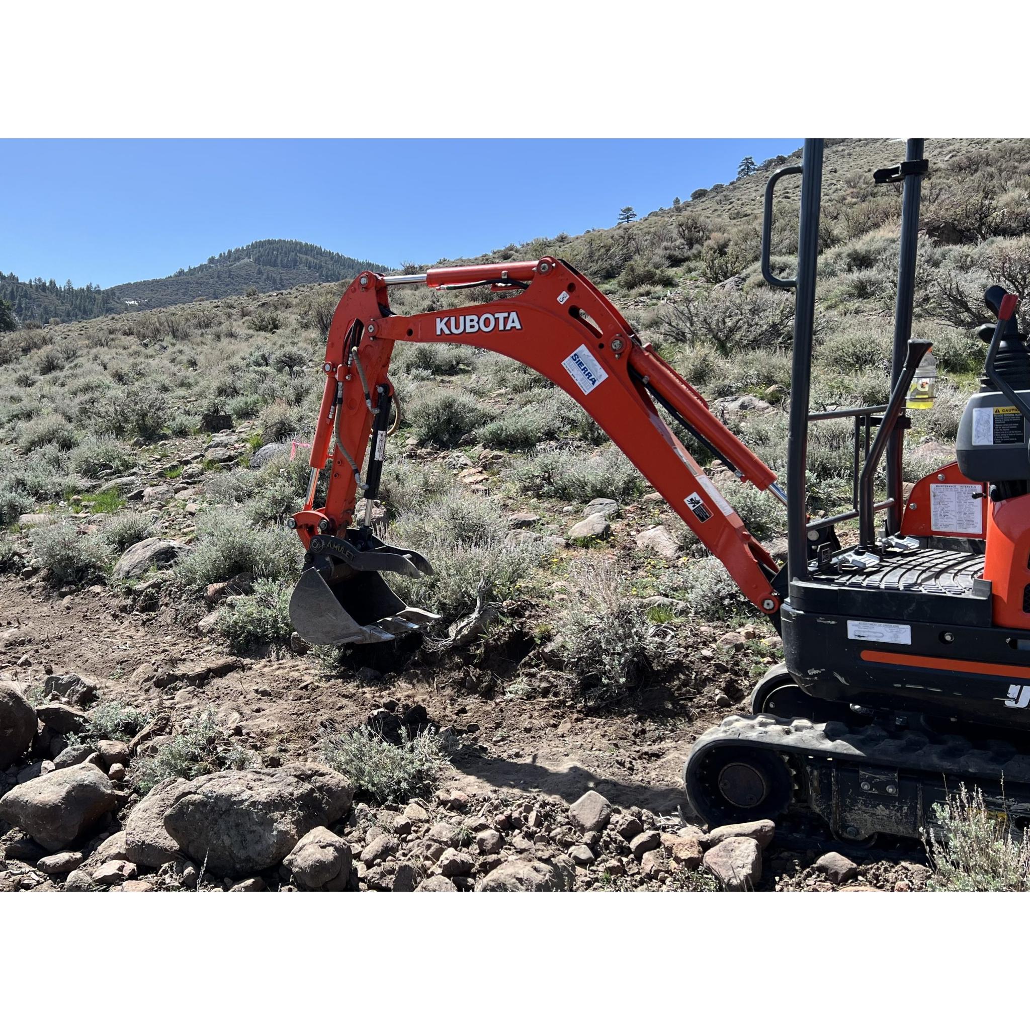 Amulet PowerClamp Hydraulic Thumb For Excavator