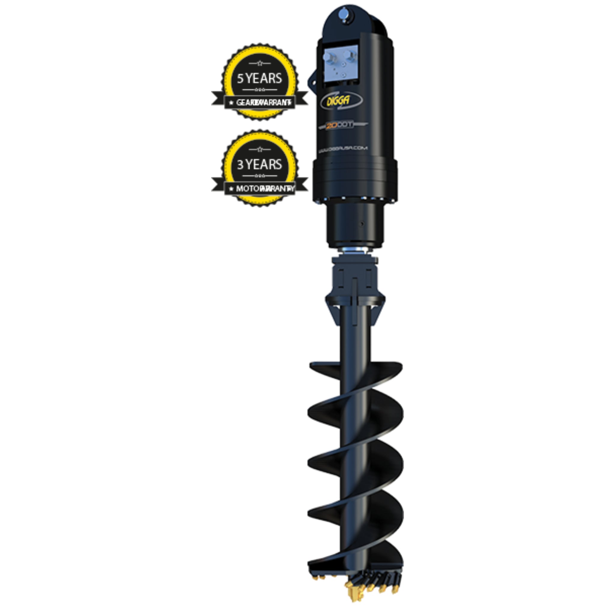 Digga | 20DDT 2 Speed High Flow Auger Drive for Excavator