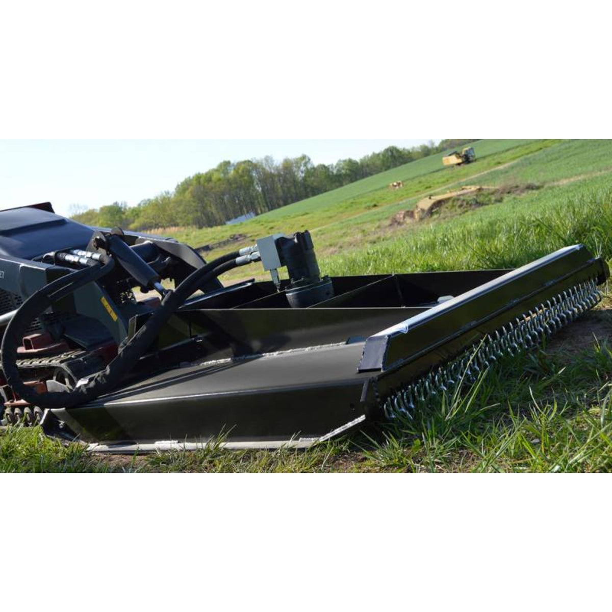 Loflin Fabrication | Mini Skid Steer Brushcutter