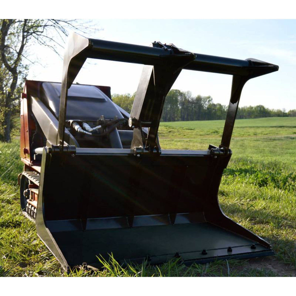 Loflin Fabrication | Mini Skid Steer Grapple Bucket